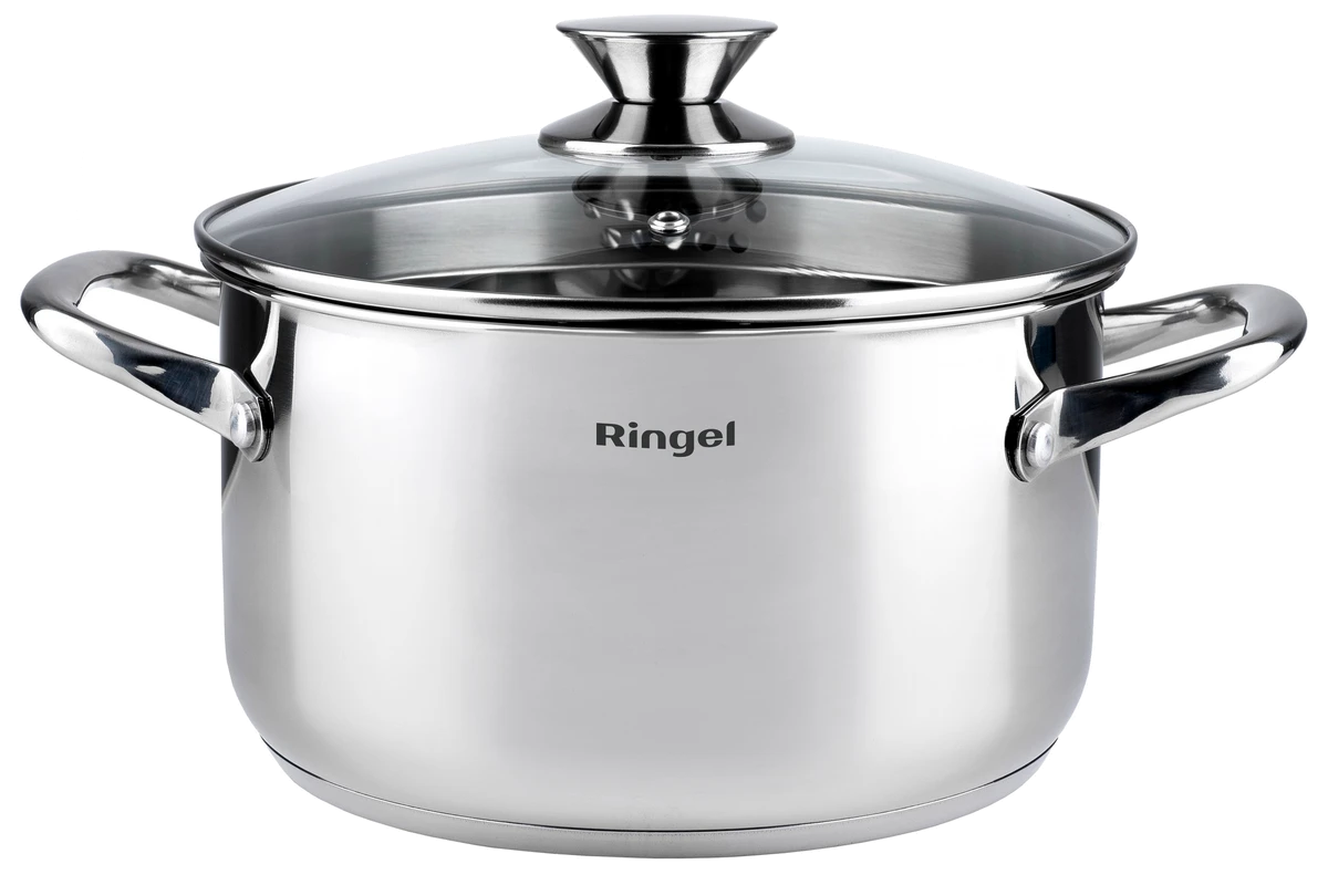 Каструля RINGEL Hanover 22 см (4.5л) з кришкою (RG-2005/1-22)