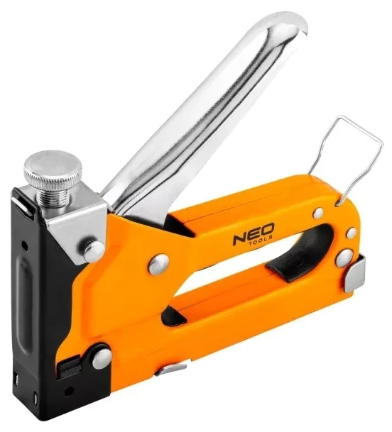 Степлер Neo Tools Степлер меблевий 4-14 мм, сталь, скоби J (16-032)