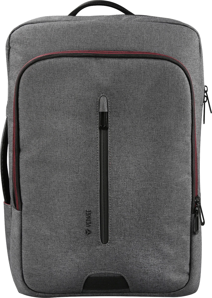 Рюкзаки міські YENKEE 12L 15.6" TARMAC 3in1 Convertible YBB 1522GY (Сірий)