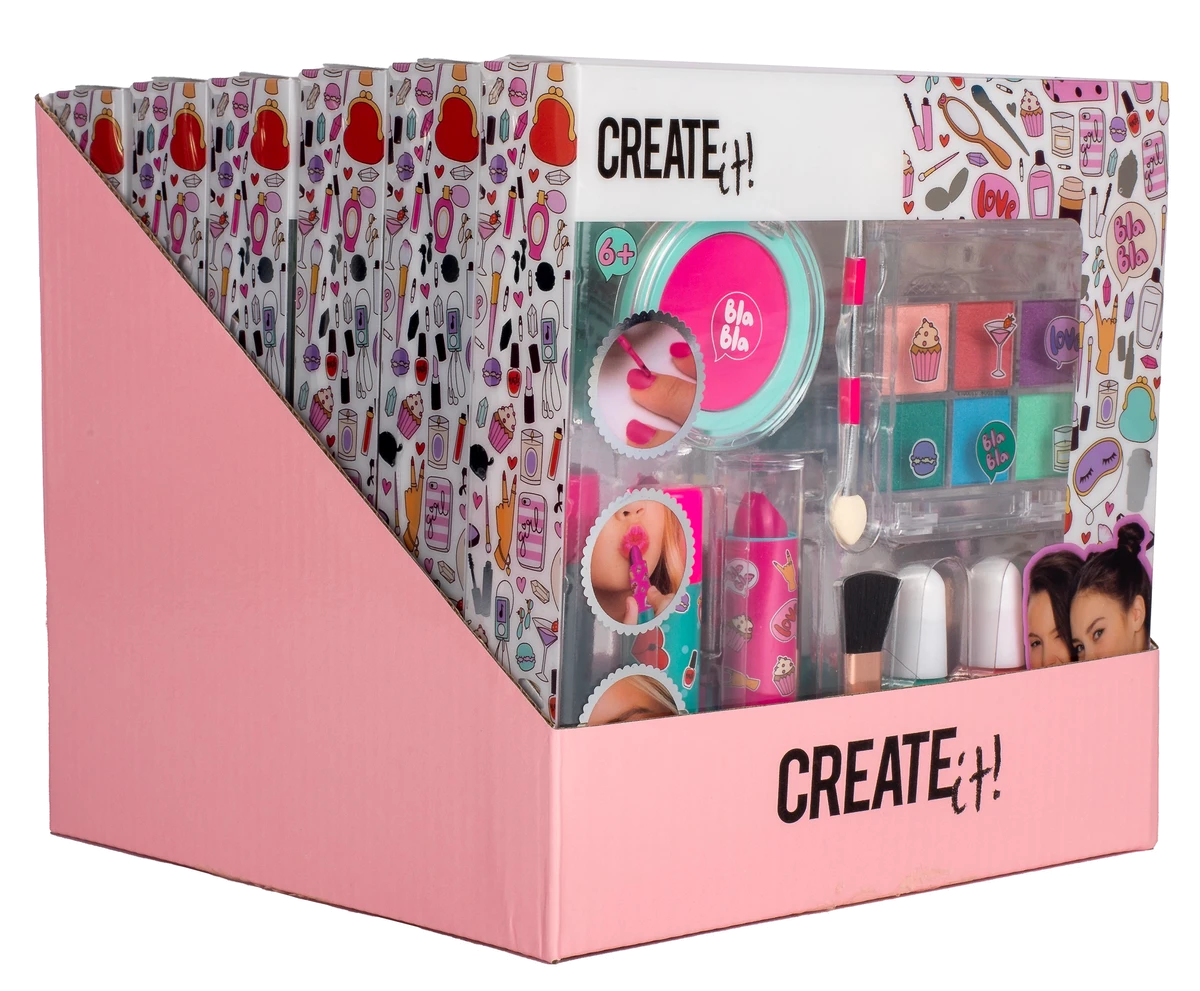Набір дитячої косметики CREATE IT! Рожево-бірюзовий