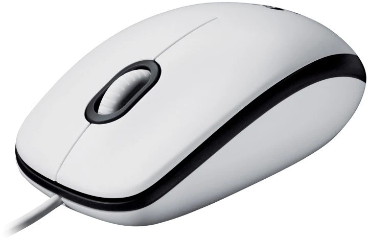Миша LOGITECH Mouse M100 Білий - USB - AKOYA HANGTAB BOX M100