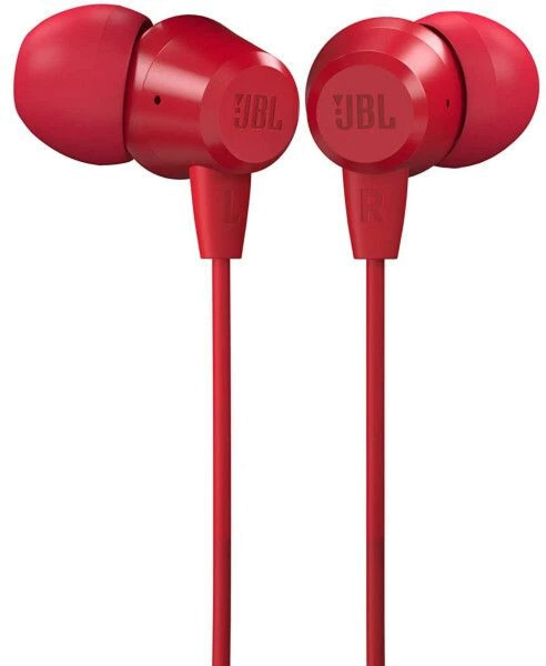 Навушники JBL C50HI RED (JBLC50HIRED)