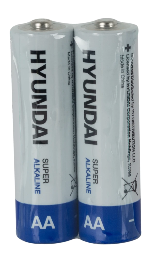 Батарейка HYUNDAI LR6 AA Shrink 2 Alkaline