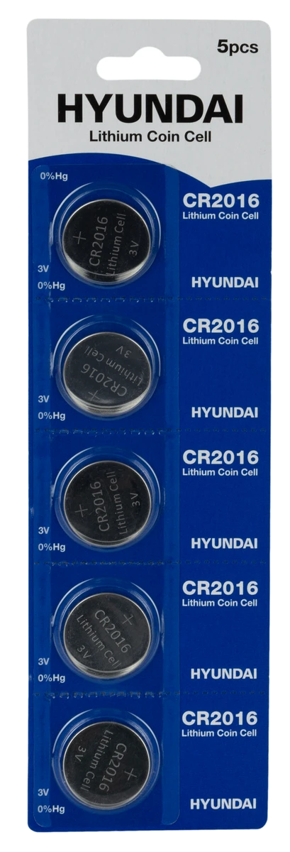 Батарейка HYUNDAI CR2016 Blister 5