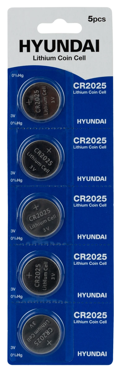 Батарейка HYUNDAI CR2025 Blister 5