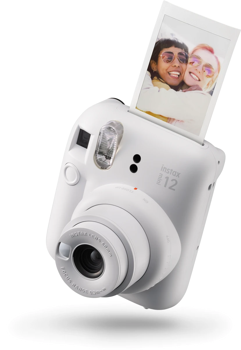 Фотокамера FUJI INSTAX MINI 12 Глиняно-біла