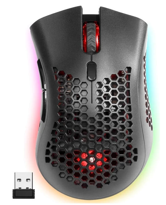 Миша DEFENDER Warlock GM-709L RGB, Black (52709)