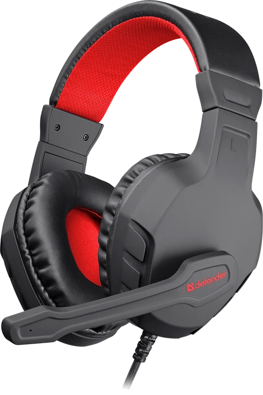 гарнітура DEFENDER (64505) Сujo чорний+червоний