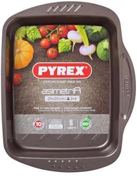 Форма PYREX Asimetria 25x20cm прямокутна форма (AS25RR0/7646)