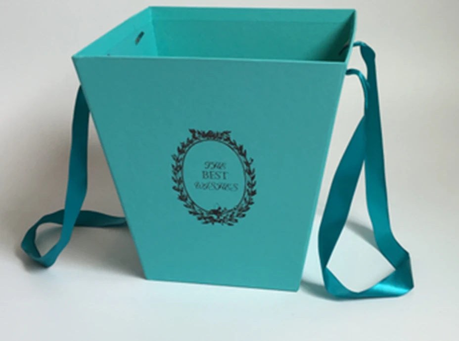 Подарункові коробки UFO W9223 TURQUOISE BOX Flowers