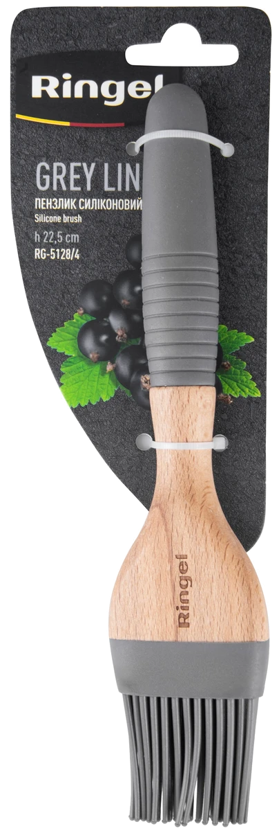 Кух.прилад RINGEL Grey line Кісточка силікон/дерево універсальна 22.5 см (RG-5128/4)