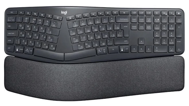 Клавіатура LOGITECH ERGO K860 Wireless US GRAPHITE B2B