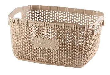 Корзина VIOLET HOUSE 1008 Виолетта BEIGE б/кр. 5 л (1008 Виолетта BEIGE б/кр. 5 л)
