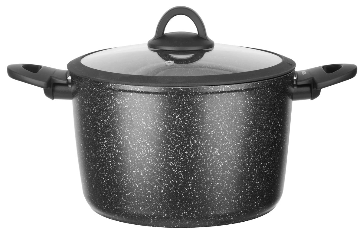 Каструля RINGEL Zira з кришкою висока 20 см (3.5л) (RG-21006-20h)