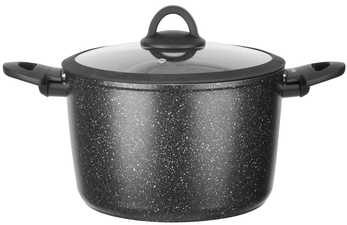 Каструля RINGEL Zira з кришкою висока 24 см (6.3л) (RG-21006-24h)