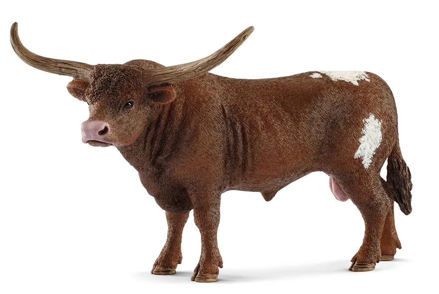 Іграшка-фігурка Schleich Бик породи Техаський лонгхорн