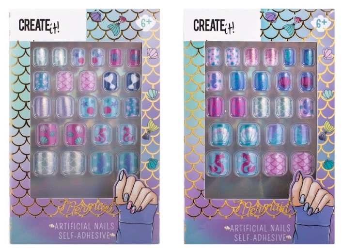 Набір накладних нігтів CREATE IT! MERMAID в асортименті