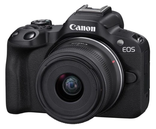 Цифрова камера CANON EOS R50 + RF-S 18-45 IS STM Black Creator Kit