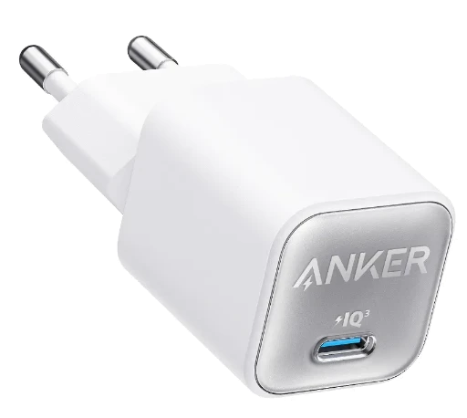 мережева зарядка ANKER PowerPort 511 Nano III - 30W USB-C (Біла)