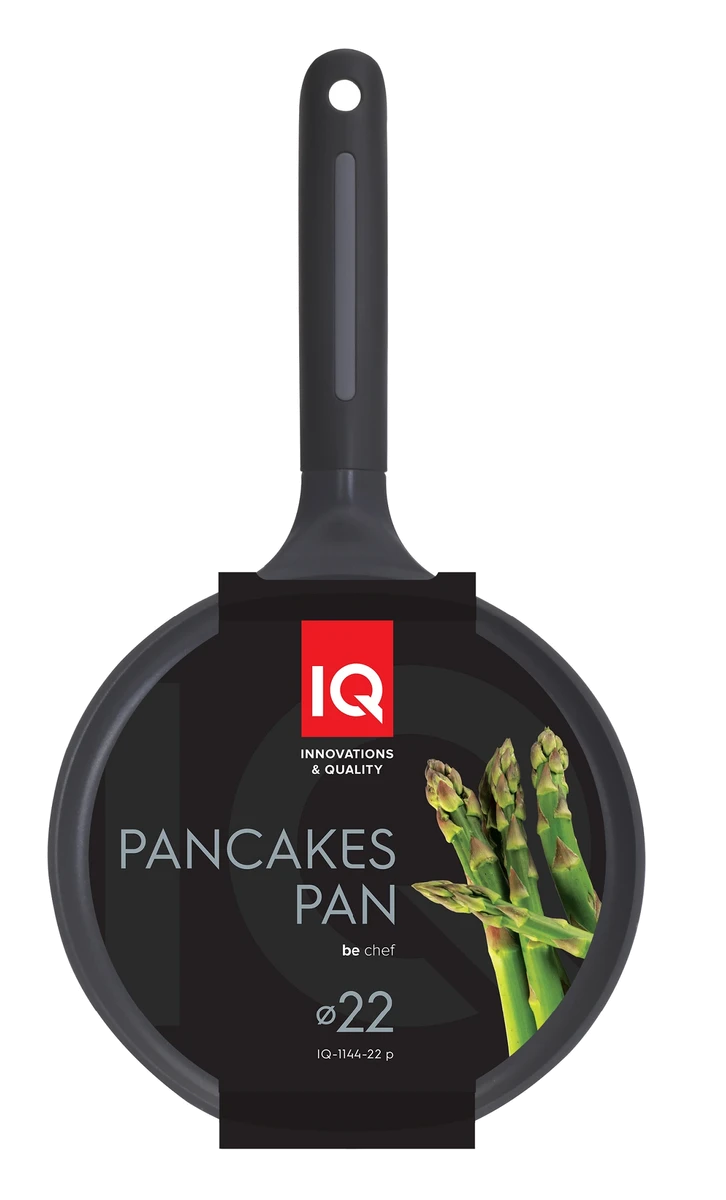 Сковорода IQ Be Chef для млинців 22 см б/кришки (IQ-1144-22 p)