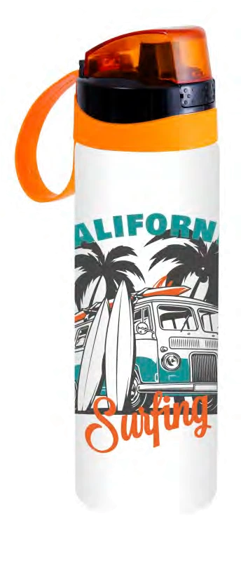 Пляшка д/води пл. HEREVIN Pc-California 0.75 0.75 л д/спорту (161670-076)
