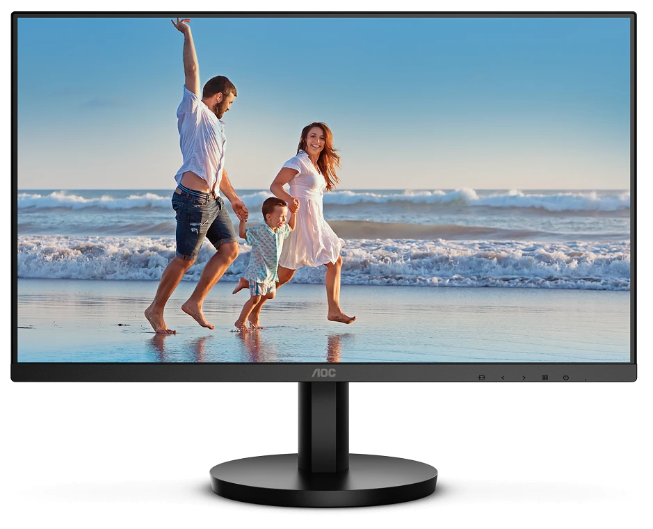 Монiтор TFT AOC 23.8" 24B3HA2 IPS FHD 100Hz VGA HDMI MM Black