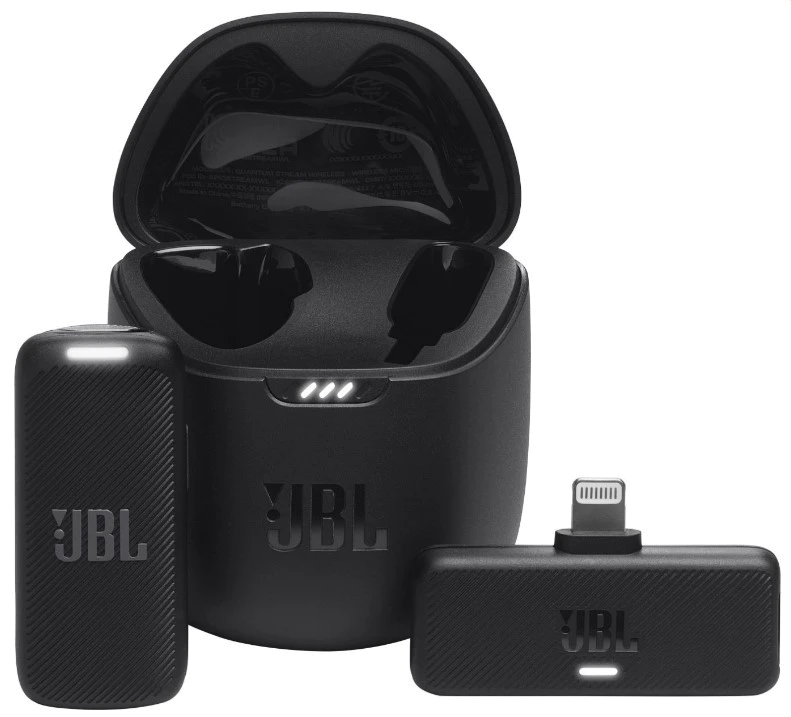 Мікрофон JBL QUANTUM Stream Wireless Lightning Чорний (JBLSTRMWLLGHTBLK)
