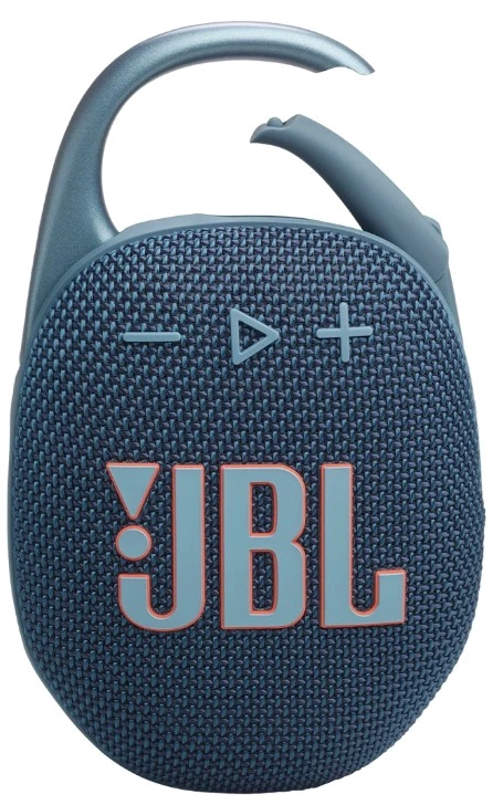 Портативна акустика JBL Clip 5 Синій (JBLCLIP5BLU)