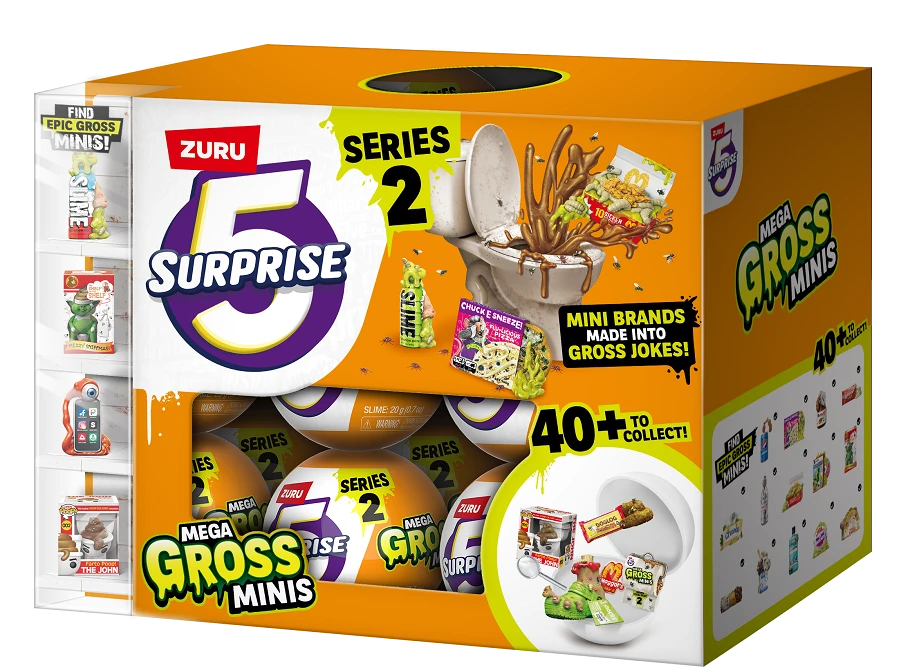 Ігровий набір Zuru Mega Gross Minis Фігурки-сюрприз в шарі зі слаймом в асортименті