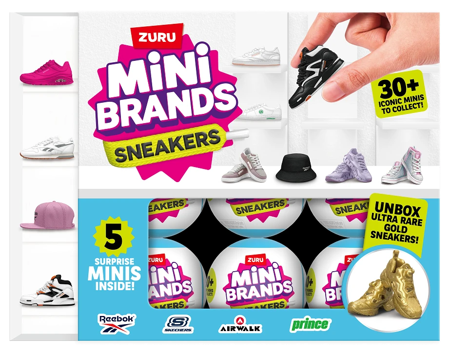 Ігровий набір ZURU MINI BRANDS SNEAKERS Фігурки-сюрприз в асортименті