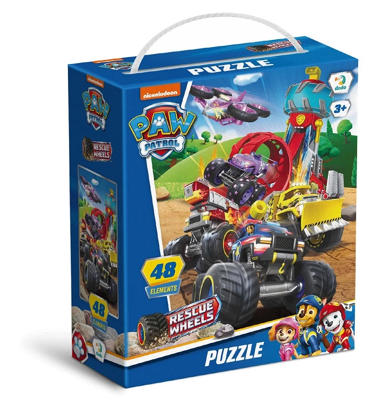 Пазл на 48 елементів Paw Patrol. Rescue Wheels
