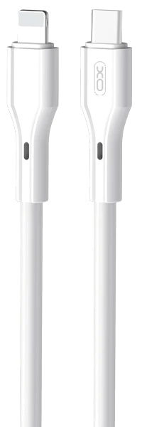кабель XO NBQ231A Rock Series Type-C to Lightning - 27W - 1m (Білий)