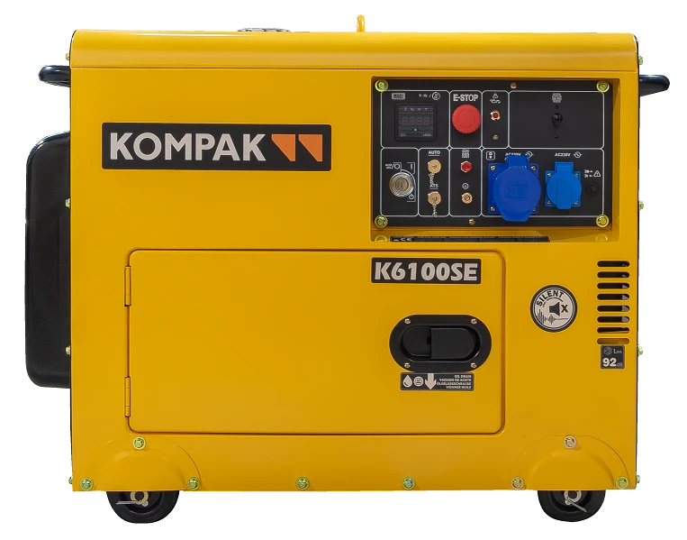 Генератор дизельний KOMPAK K6100SE 5000/5500 W