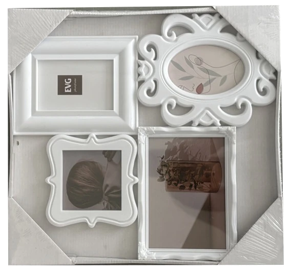 Рамка EVG INNO ZB-4-3740 WHITE COLLAGE 4