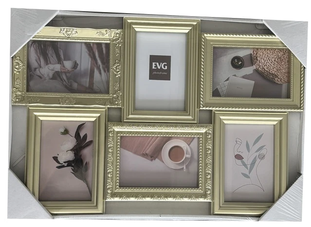 Рамка EVG INNO ZB-6-3753-1 SILVER COLLAGE 6