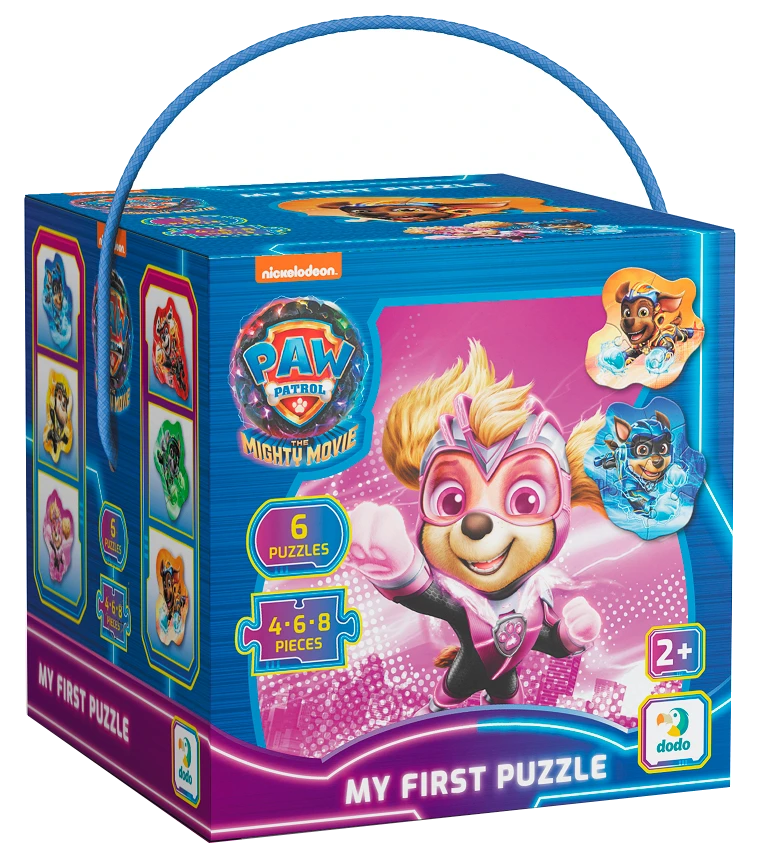 Пазл 4-6-8 елементів Paw Patrol. Герої Бухти пригод