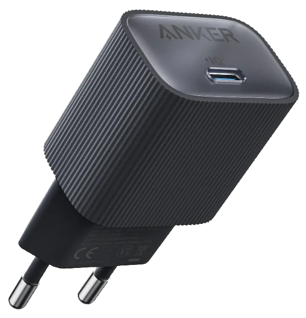 мережева зарядка ANKER PowerPort 511 Nano IV - 30W USB-C (Чорна)