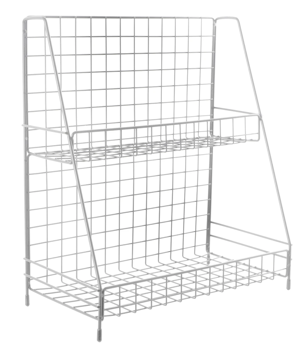 Кух.прилад RINGEL Raum двоярусна полиця 30*15.5*34 біла (RG-025w)