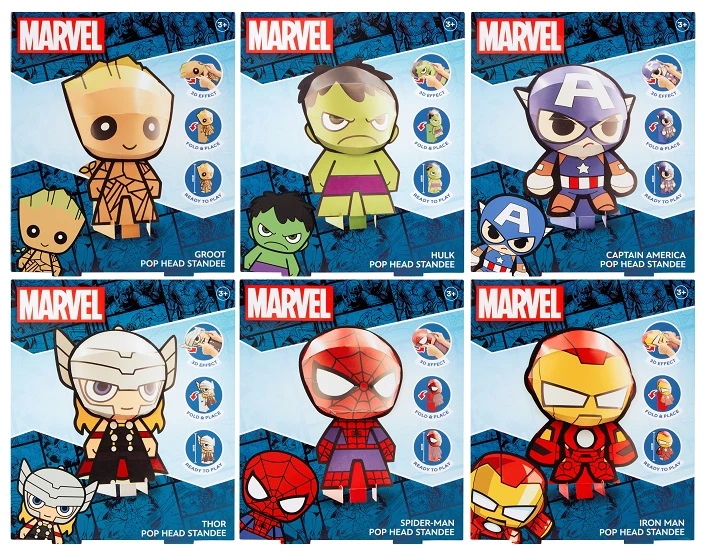 Набір для творчості Marvel POP HEAD 20 CM в асортименті