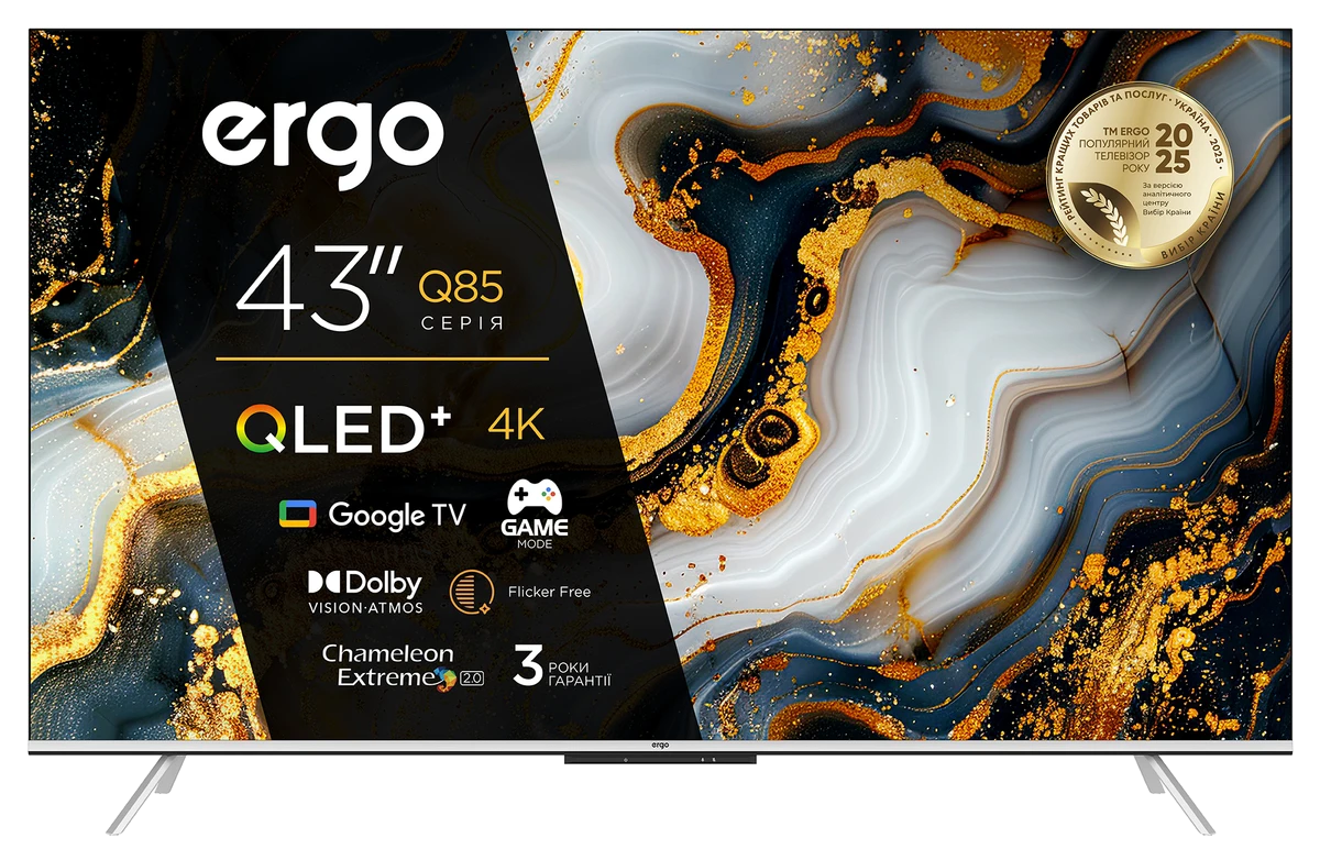 Телевізор ERGO 43JUQ85 рідкокристалічний