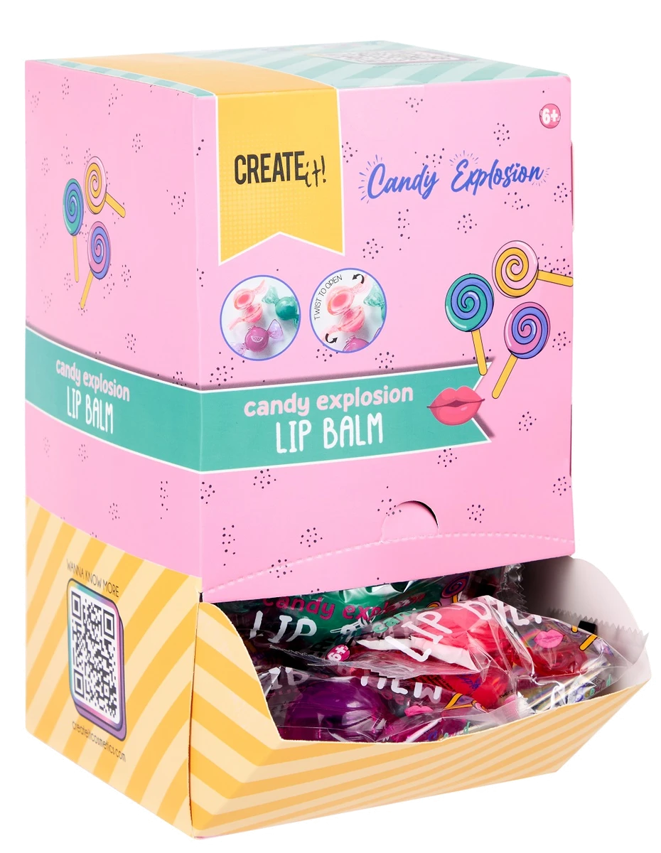 Бальзам для губ CANDY TOFFEE в асортименті CREATE IT!