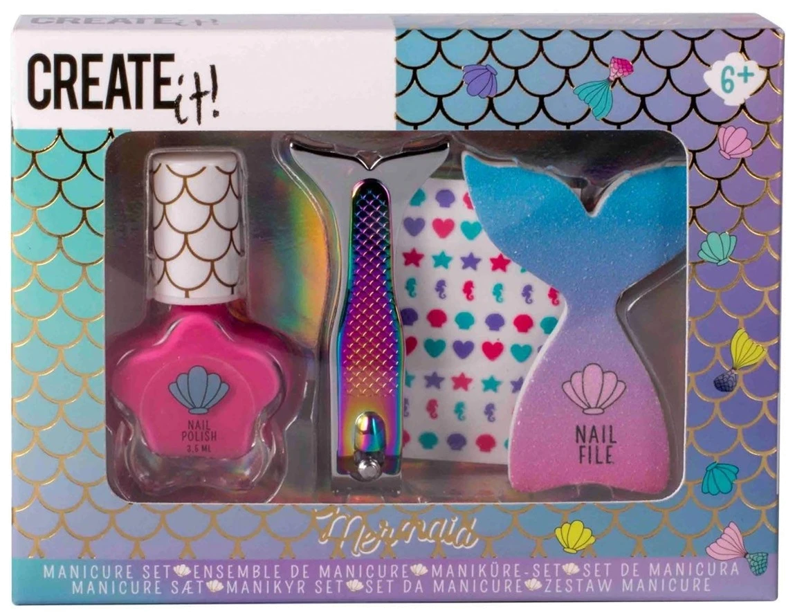 Набір для манікюру CREATE IT! MERMAID