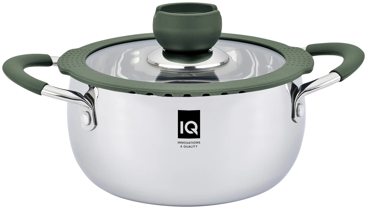 Каструля IQ Be Trendy 20 см (3.4 л) з кришкою (IQ-2044-20)