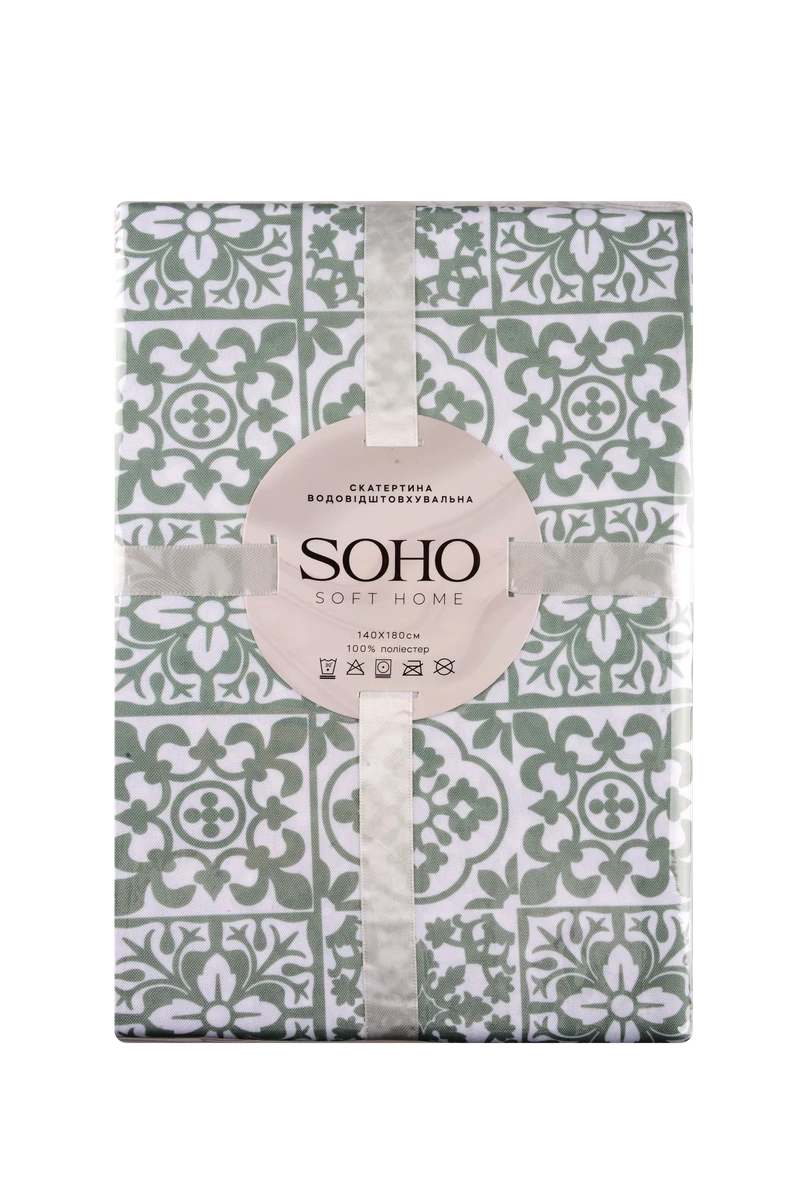 Кухонний текстиль SOHO Скатер. 140*180см Mosaic Green