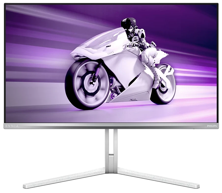 Монiтор TFT PHILIPS 27" Evnia 27M2N8500/00 QD-OLED QHD 360Hz HDMI DP USB Height White