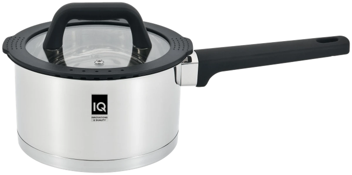 Ківш IQ Be Traditional 16 см (1.3 л) з кришкою (IQ-4046-16)