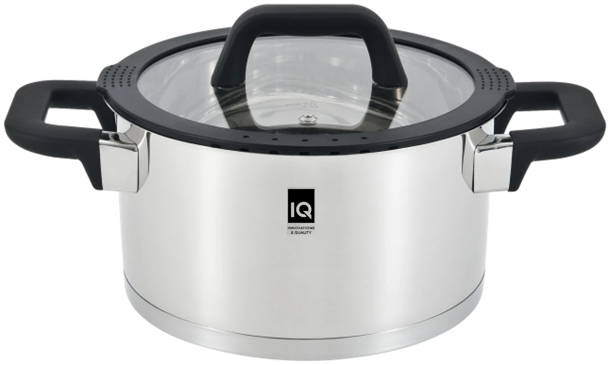 Каструля IQ Be Traditional 18 см (2.5 л) з кришкою (IQ-2046-18)