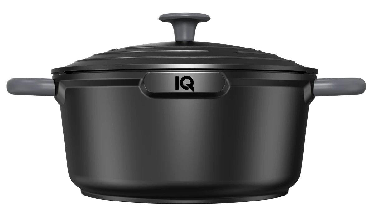 Каструля IQ Be Creative алюмінієва 24 см (4.2 л) з кришкою (IQ-2047-24)