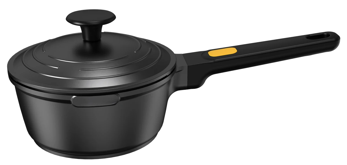 Ківш IQ Be Active алюмінієвий 16 см (1.3 л) з кришкою (IQ-4048-16)