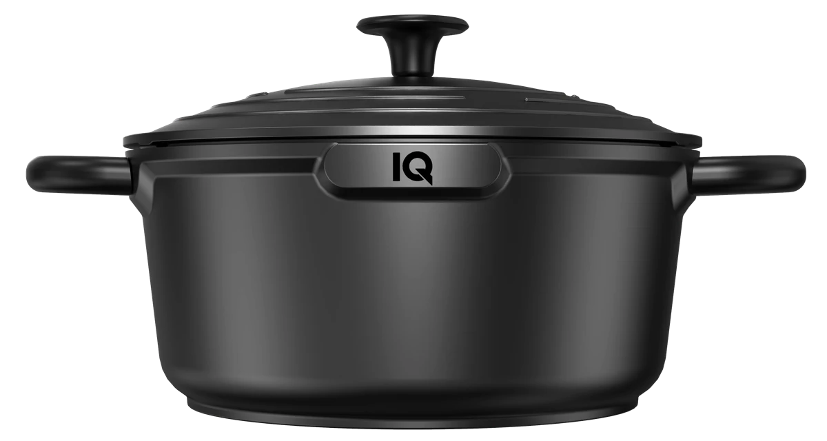 Каструля IQ Be Simple алюмінієва 24 см (4.2 л) з кришкою (IQ-2049-24)